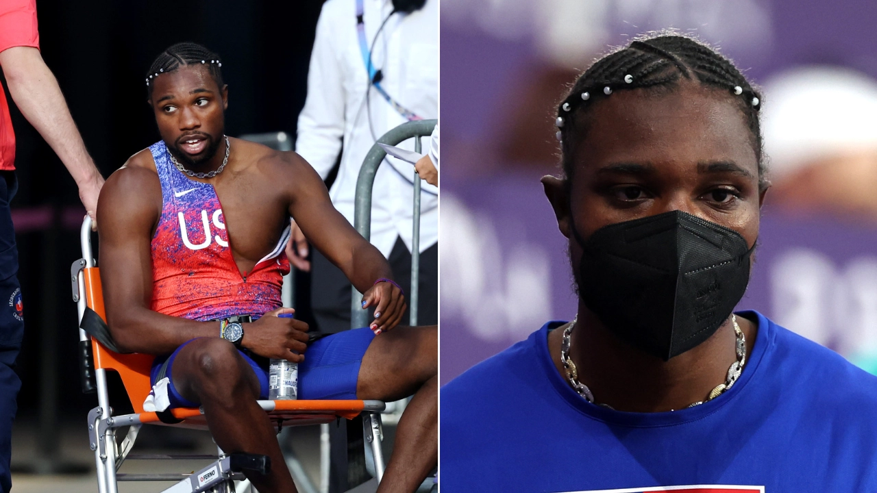 Noah Lyles reveals he shared room with other athlete while suffering from COVID-19