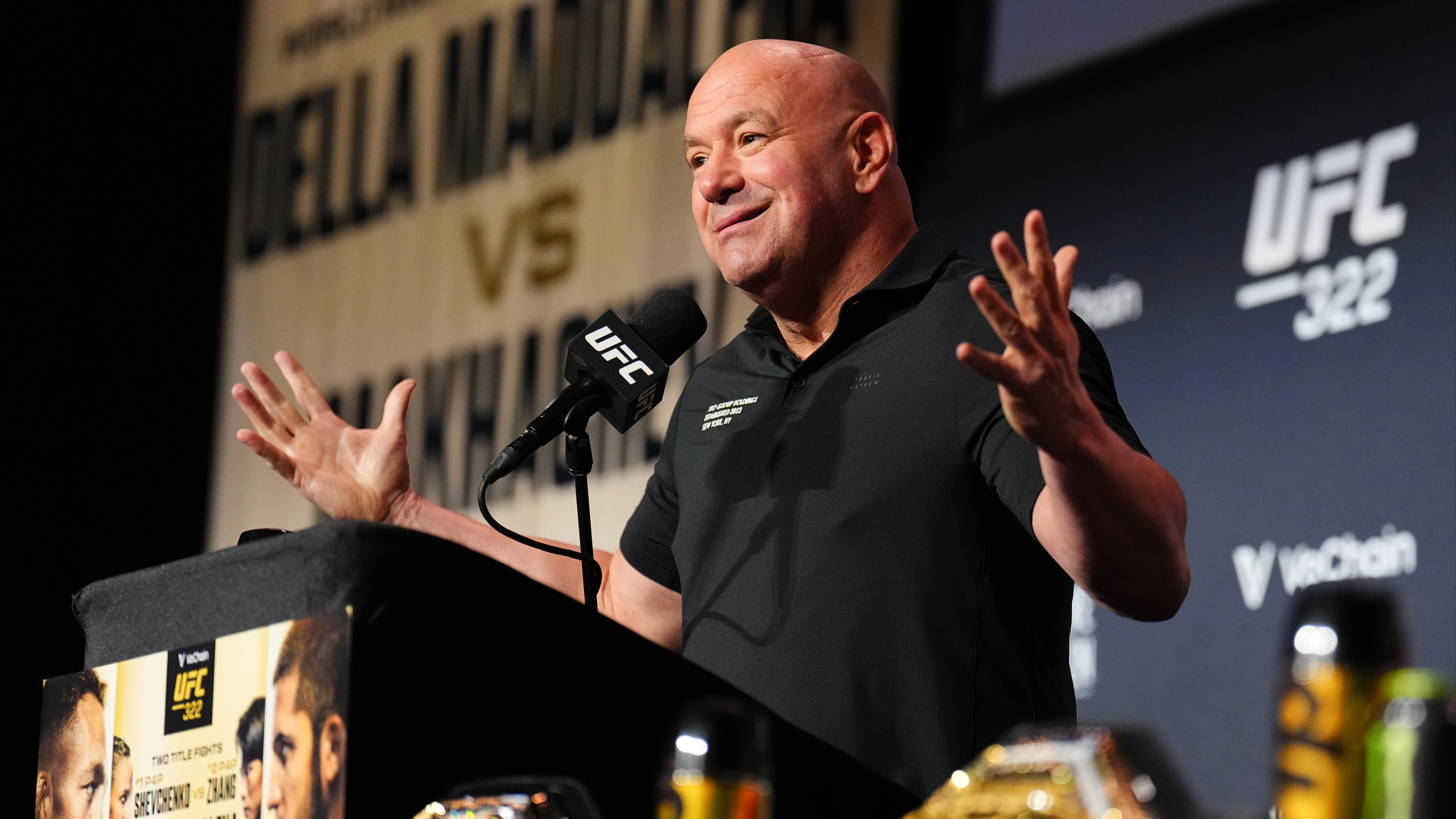 Boxing Card Font Dana White ruthlessly cuts five fighters from roster just days after ...
