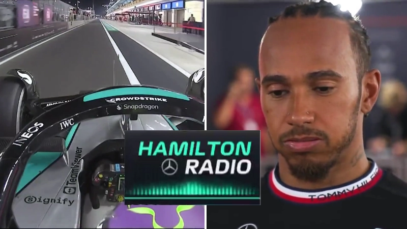 Lewis Hamilton issues apology to Mercedes as damning radio message emerges after disastrous F1 Qatar GP 