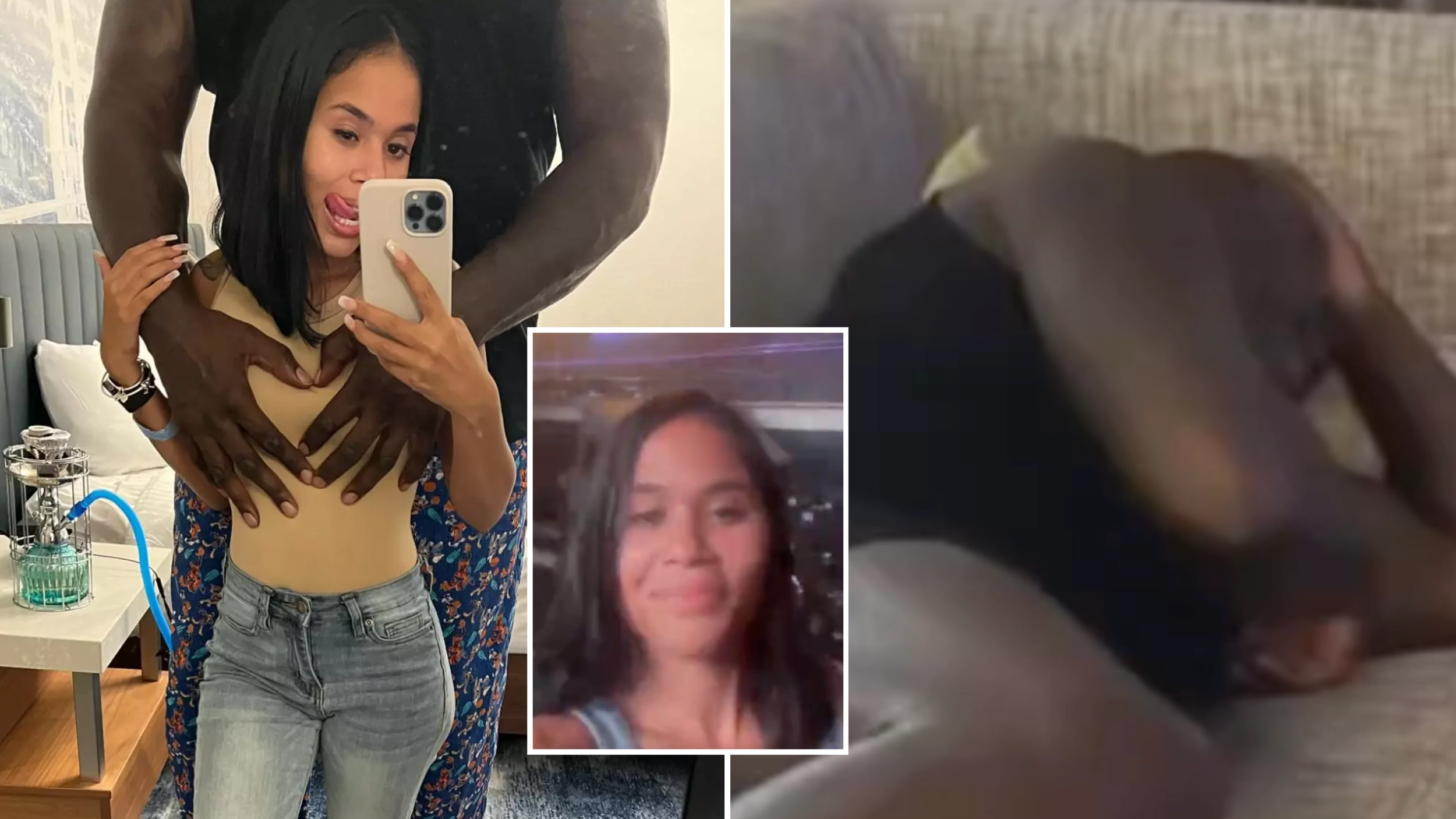 Fans discover old footage 'from influencer' after she suggests Shaq is 'lying' about raunchy viral hands image