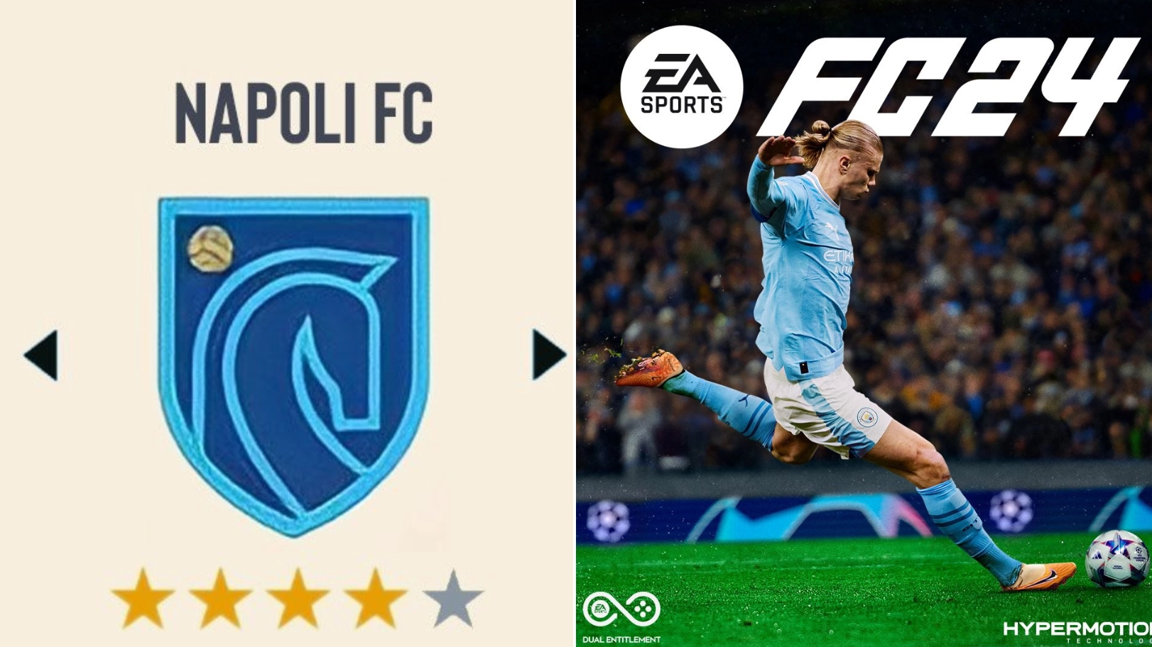 Serie A champions Napoli are not licensed in EA Sports FC