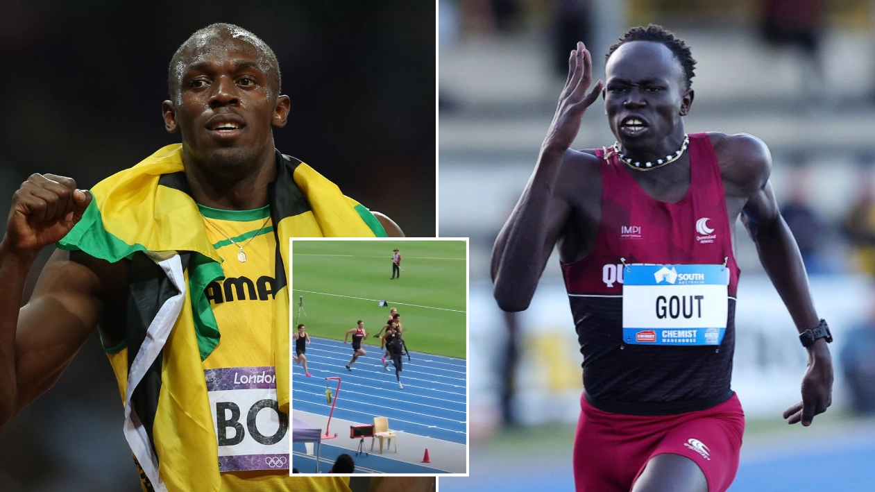 Viral 16-year-old sprinter Gout Gout gave the coldest response when asked if he's the next Usain Bolt