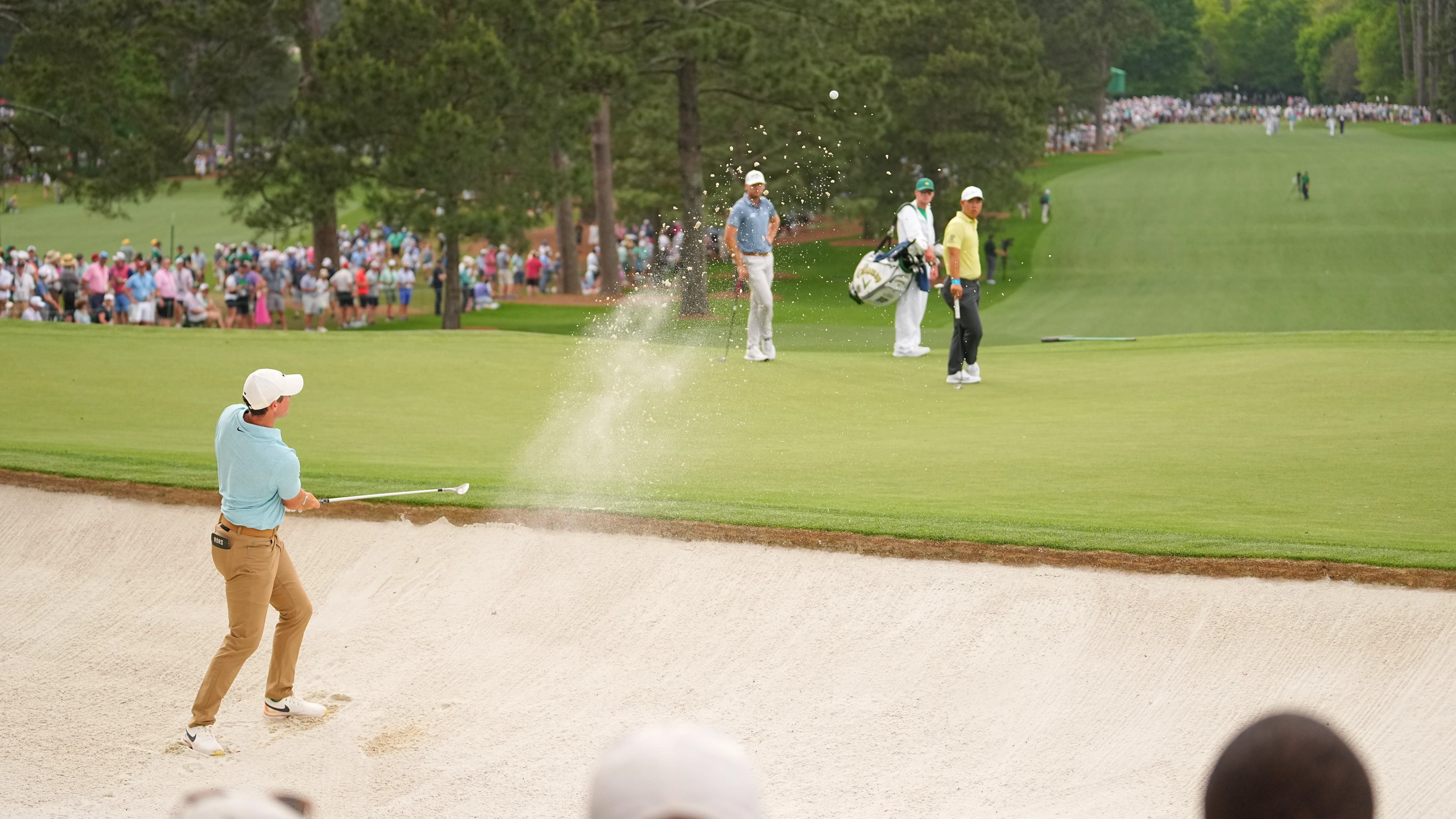Masters fan was arrested immediately mid-tournament and taken to court after breaking strict rule