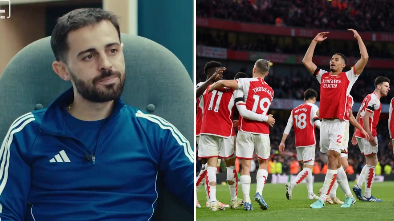 Man City star Bernardo Silva names the two Arsenal players he wishes he could play alongside