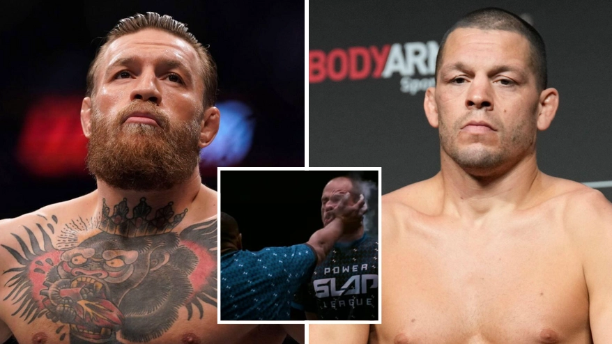 Conor McGregor wants to fight Nate Diaz in Dana White's new Power Slap League