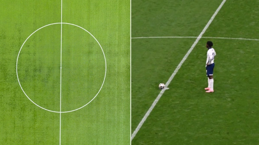 Fans are only just realising what the centre circle is actually used for in football
