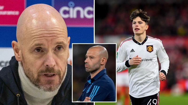 Man Utd 'refuse to release' Alejandro Garnacho for U20 World Cup in Argentina