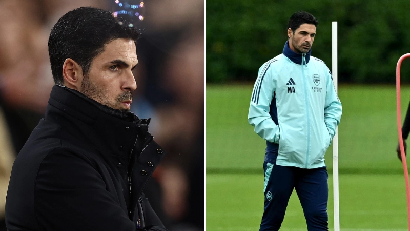 Arsenal suffer double injury setback ahead of Man Utd clash and could be without SIX key players