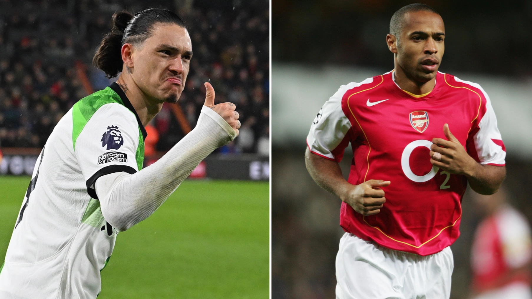 Darwin Nunez compared to Thierry Henry by Liverpool legend after brace against Bournemouth