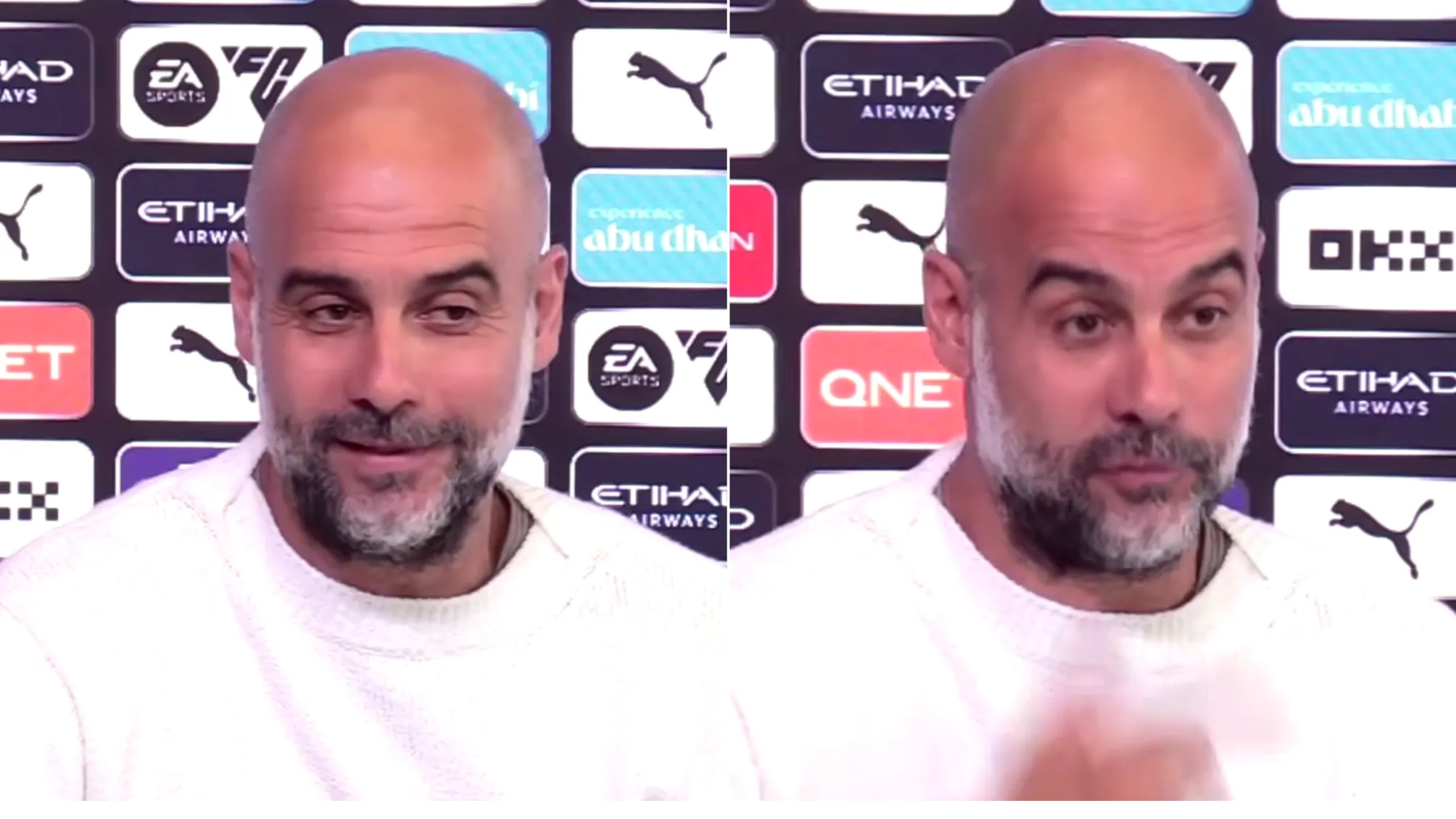 Man City boss Pep Guardiola brands Man Utd as 'weak' ahead of Sevilla clash