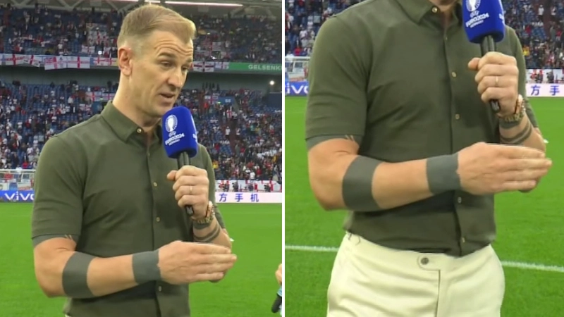 Joe Hart arm tattoo explained after it becomes huge talking point during Euro 2024 coverage 