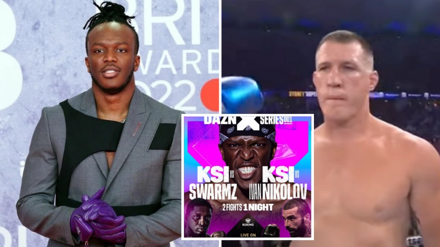 KSI takes a page out of Paul Gallen's book and announces huge double-opponent boxing match
