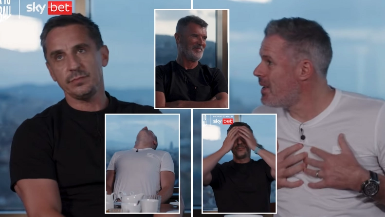 Gary Neville and Jamie Carragher get into their most heated debate yet when discussing Erik ten Hag's future at Man Utd