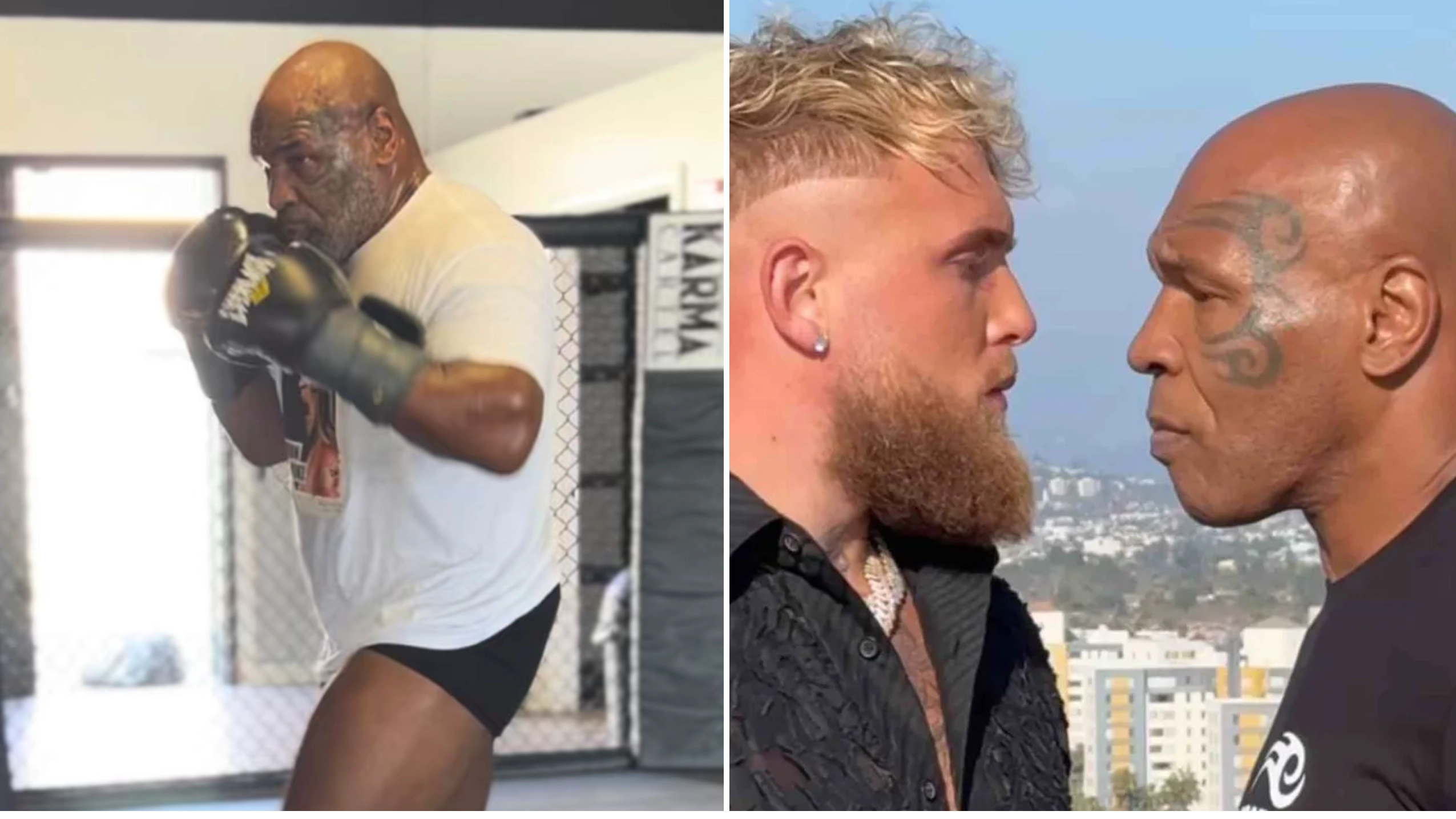 Mike Tyson sends frightening warning to Jake Paul as new training footage emerges