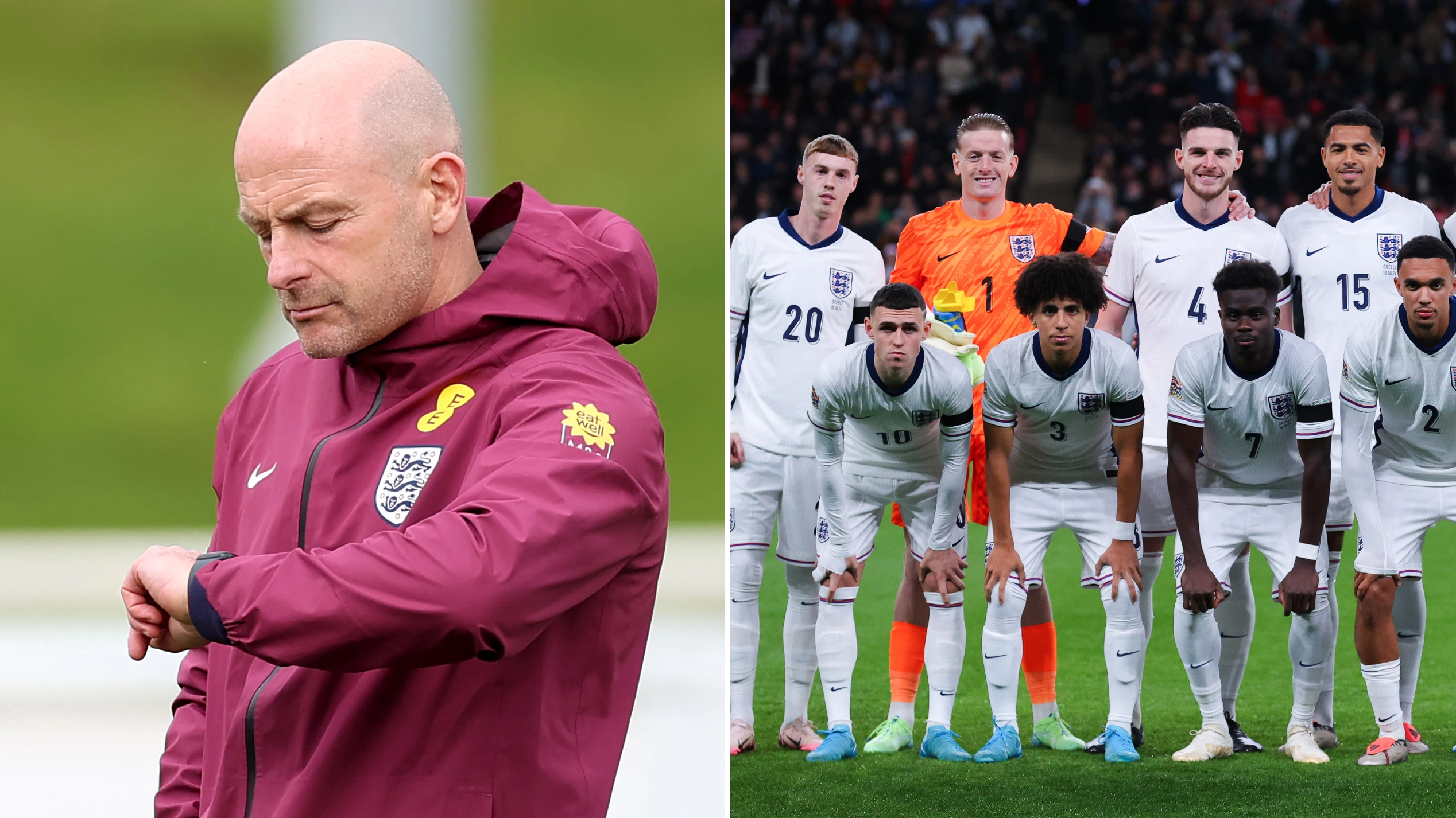 England squad news 'leaked' hours before official announcement with Lee Carsley set to be without six key names