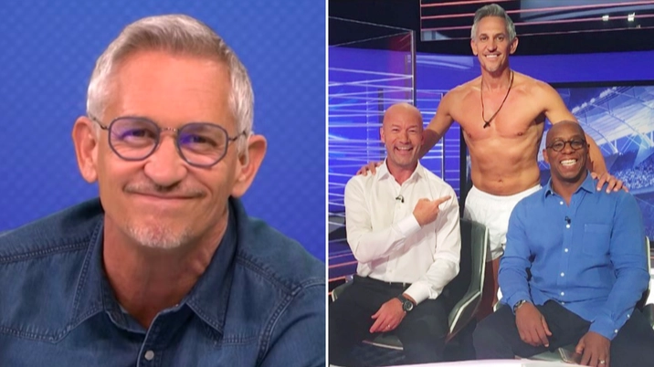 Gary Lineker left overwhelmed by the support he has received from his Match of the Day colleagues