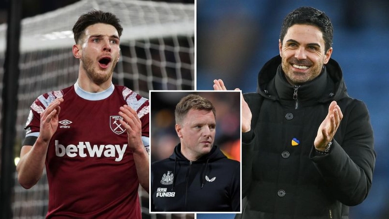 Arsenal handed huge boost in battle to sign Declan Rice as rivals' financial concerns laid bare