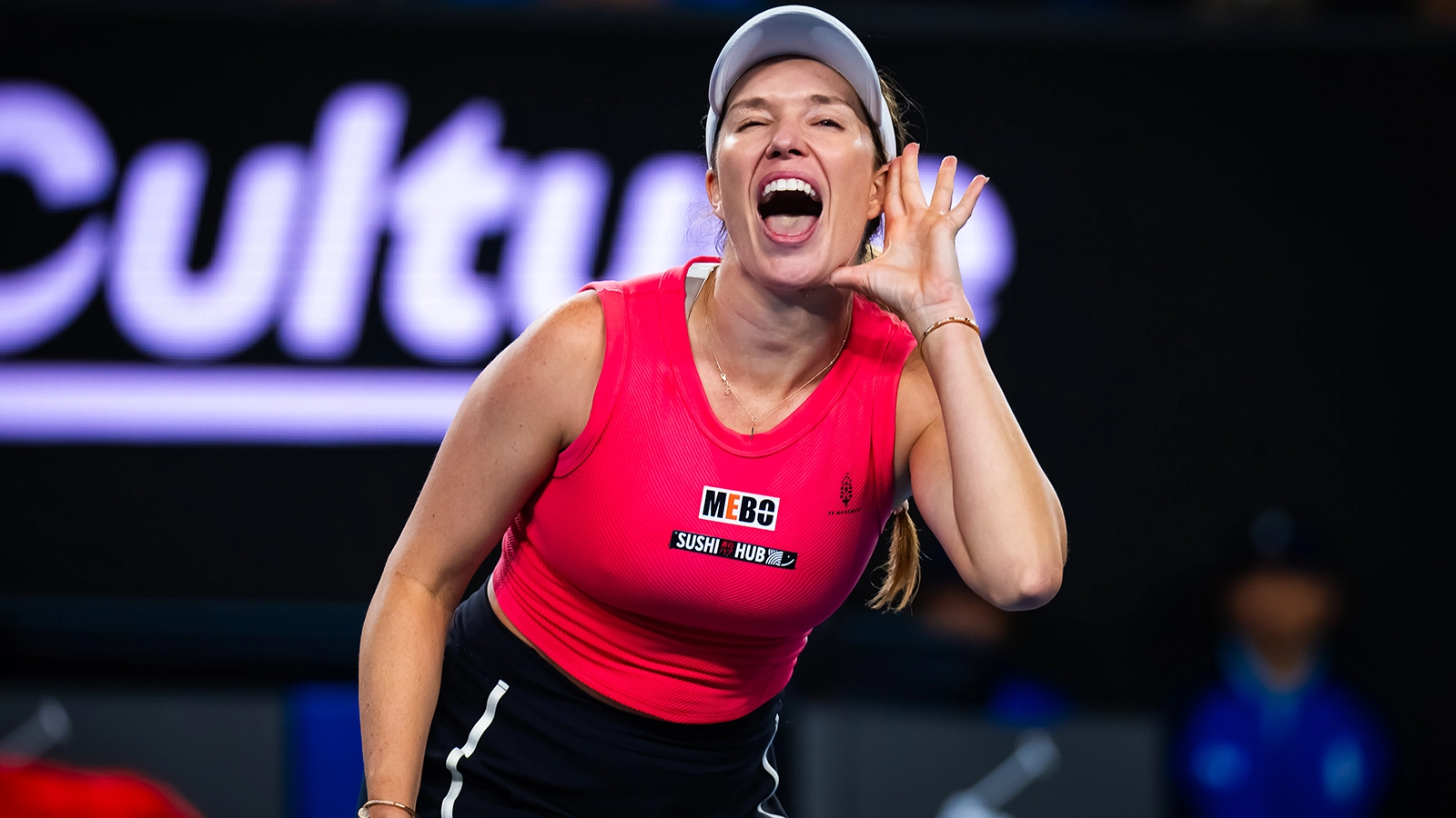 Danielle Collins rejects tennis star live on air and leaks private DM after 'small' comment
