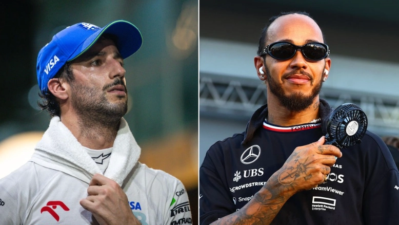 Lewis Hamilton's Instagram message to Daniel Ricciardo speaks volumes after shocking information emerges over his Red Bull exit