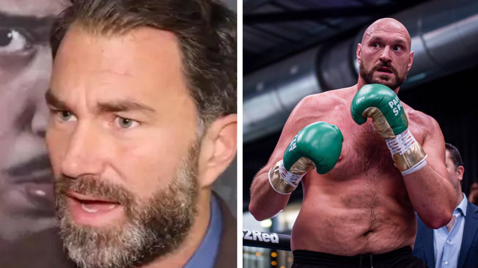 'F**k off': Eddie Hearn blasts 'greedy' Tyson Fury for wanting 'too much money'