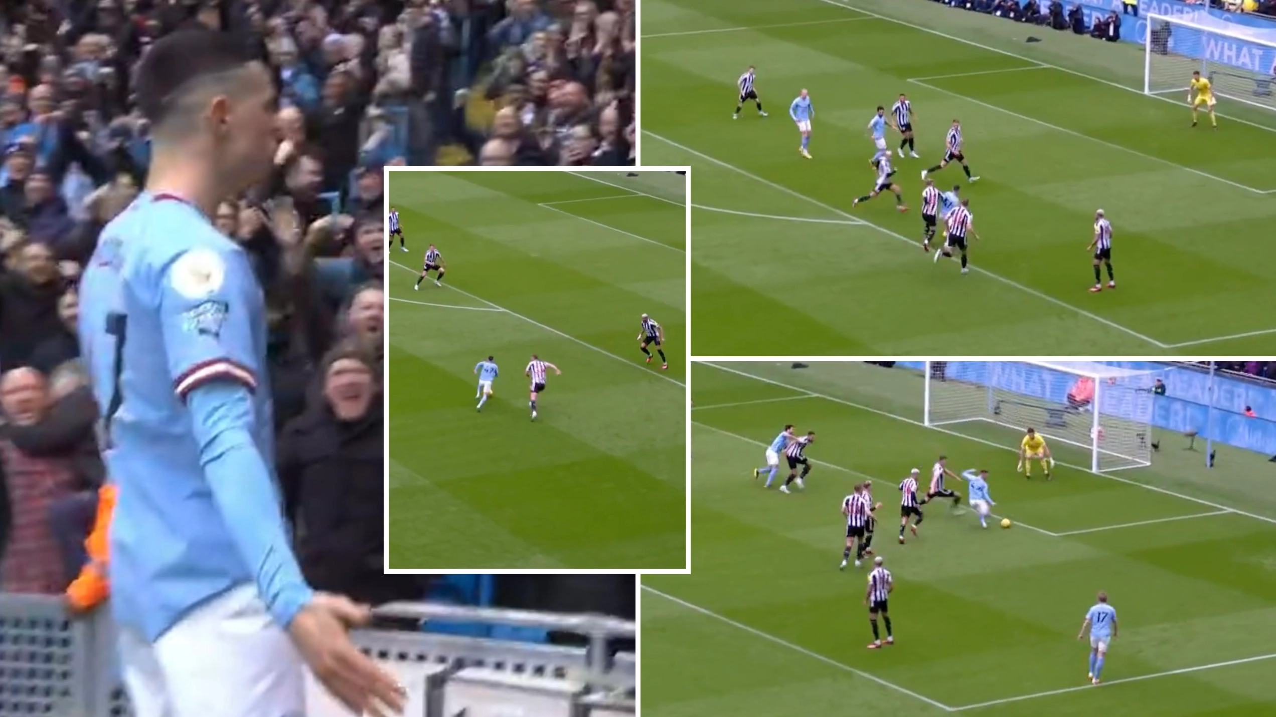 It took Phil Foden 15 minutes to dance through Newcastle's entire defence, he's officially back
