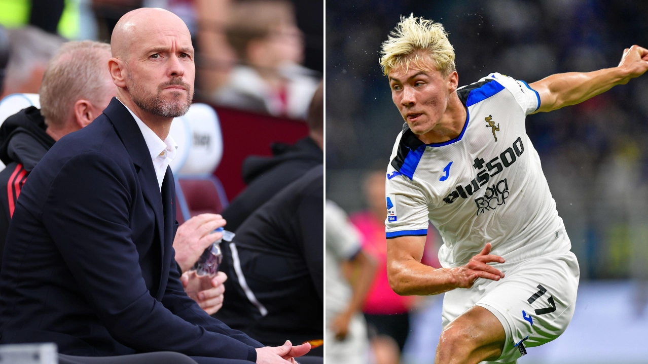 Erik ten Hag has held 'multiple video calls' with Rasmus Hojlund as Man Utd plot summer transfer