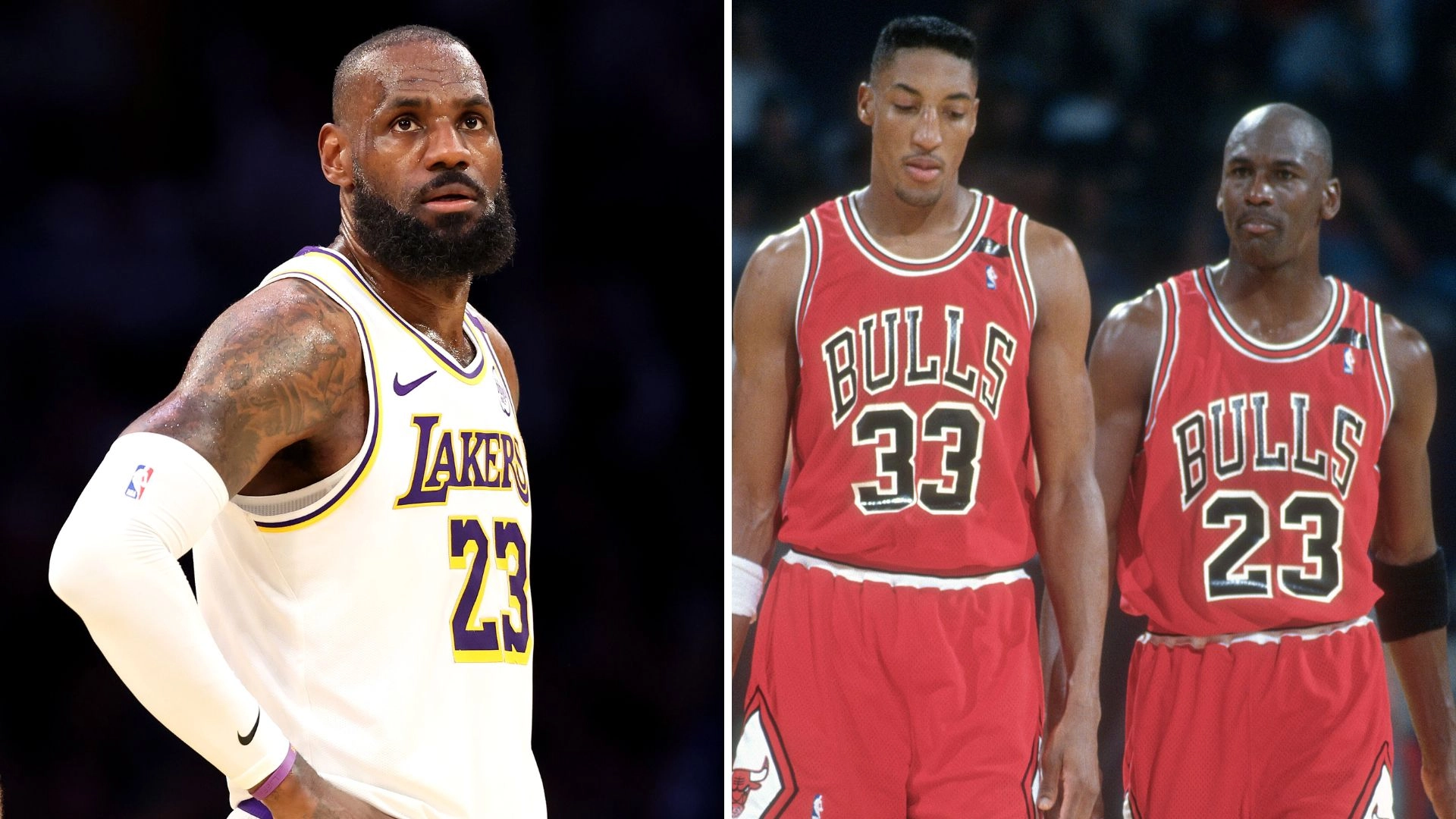 LeBron James didn't hesitate when asked who he'd pick to play 2v2 against Michael Jordan and Scottie Pippen