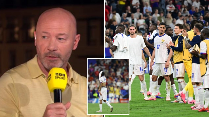 Alan Shearer left 'frustrated' and 'angry' with France star after Spain defeat, blames him for their exit