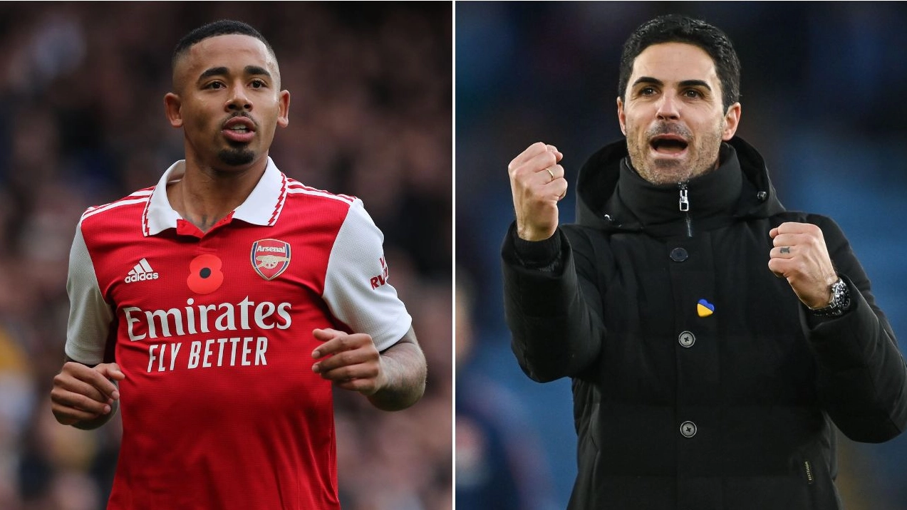 Gabriel Jesus set to hand Arsenal huge boost ahead of Sporting Lisbon clash