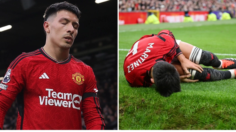 Lisandro Martinez sends emotional message to Man Utd fans after latest injury setback