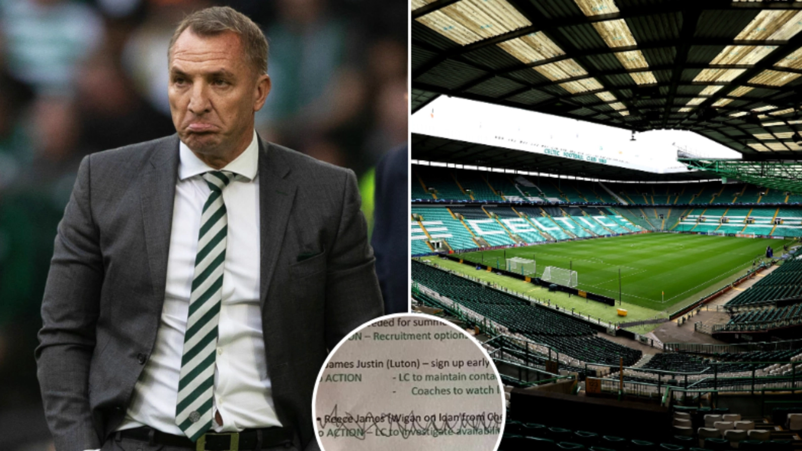Celtic sacked member of staff after leaking transfer list that included Chelsea star and former Man Utd player