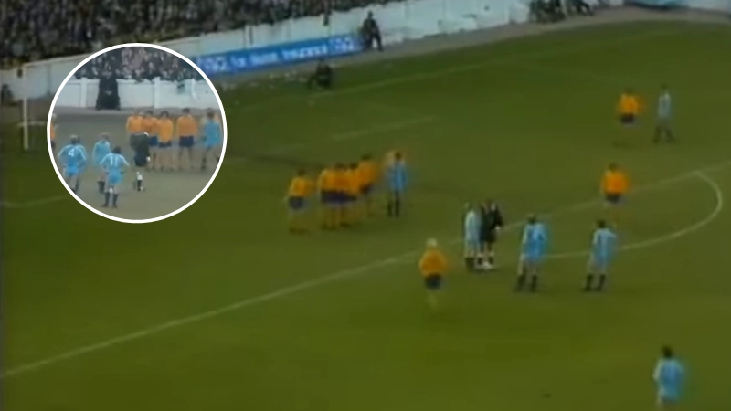 Outrageous 'donkey free-kick' routine was so genius it got banned immediately