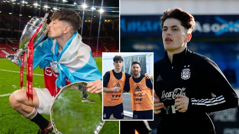 Alejandro Garnacho 'likes' conspiracy tweet on why he wasn’t picked for Argentina national team