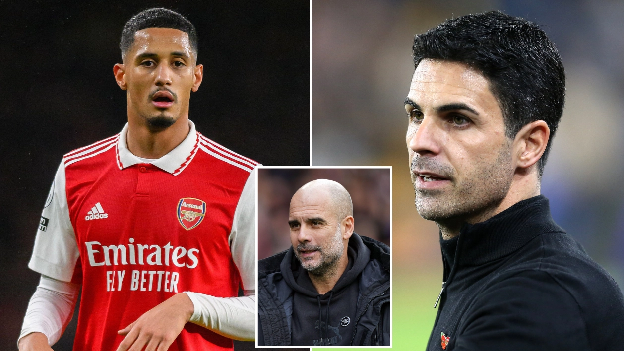 Arsenal run risk of ruining William Saliba's future with Man City decision