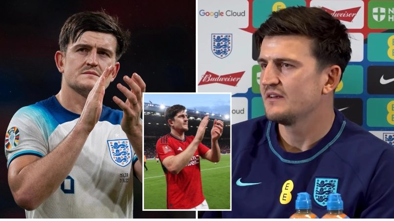 Harry Maguire compares himself to two England legends and reveals hardest thing about playing for Man Utd