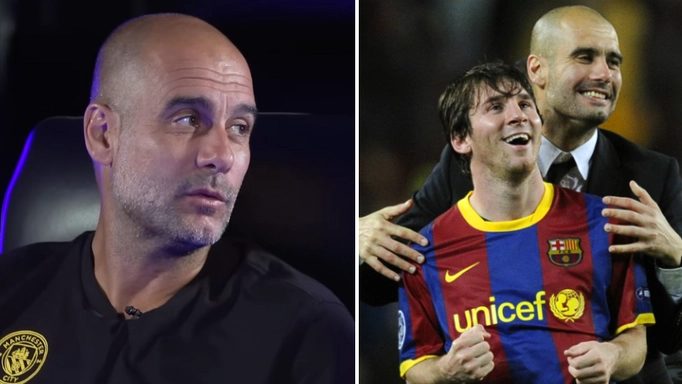 Pep Guardiola named the six great 'eternal' players in football history including Lionel Messi