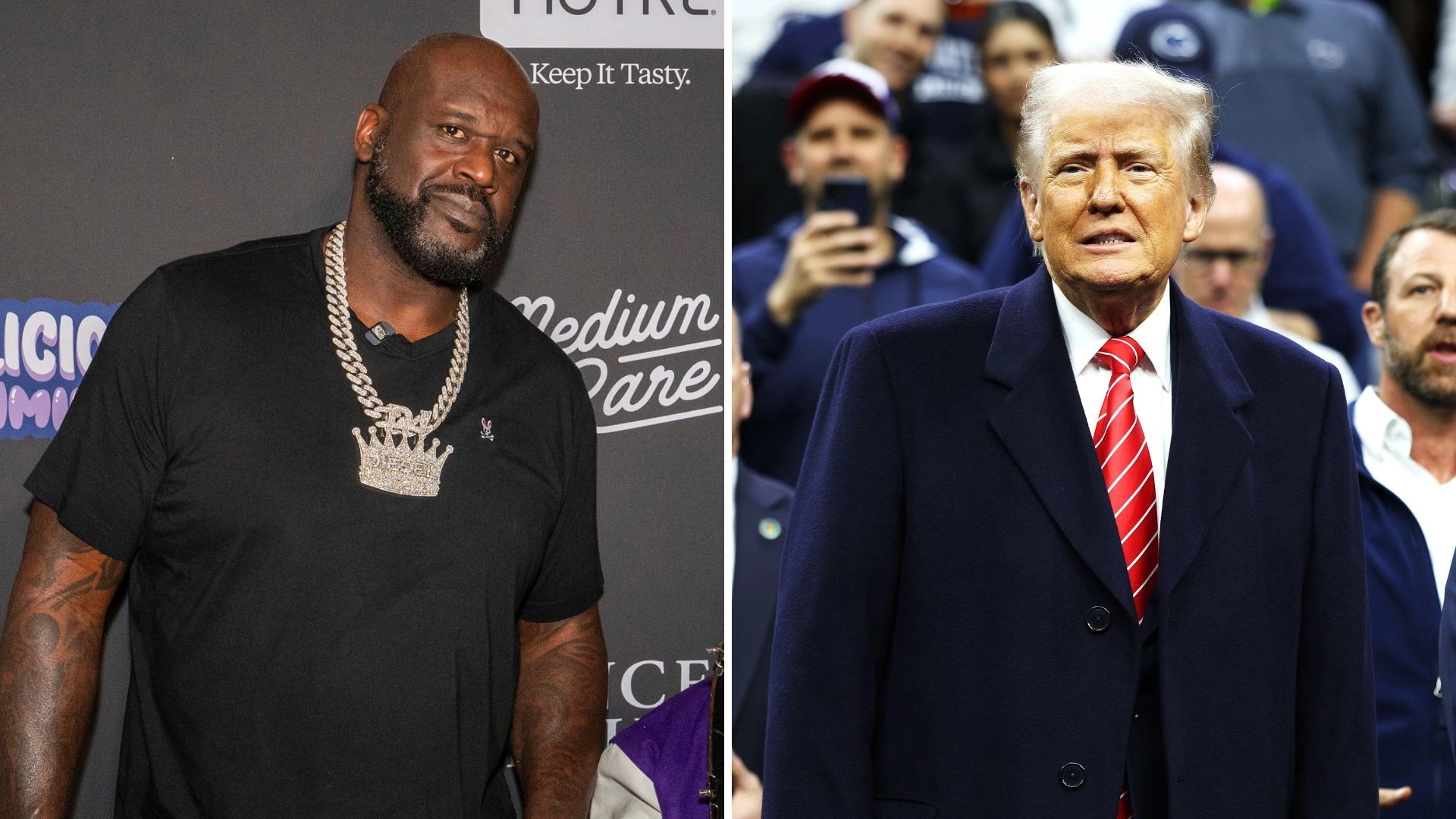 Shaquille O'Neal told Donald Trump to 'shut the f*** up' in ugly row over performance