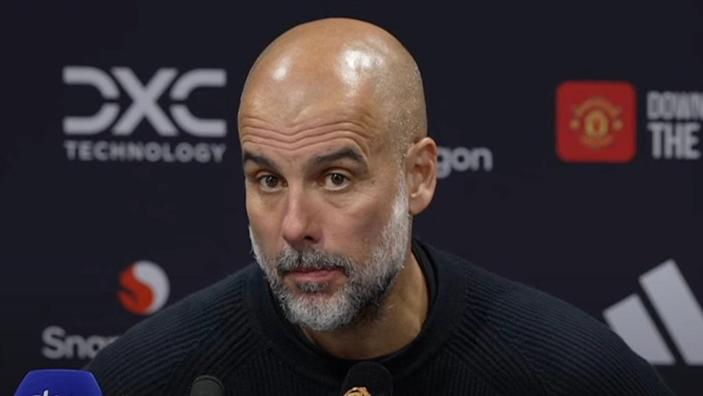 Pep Guardiola says Man Utd fans who targeted Phil Foden with vile chant should be 'ashamed' 