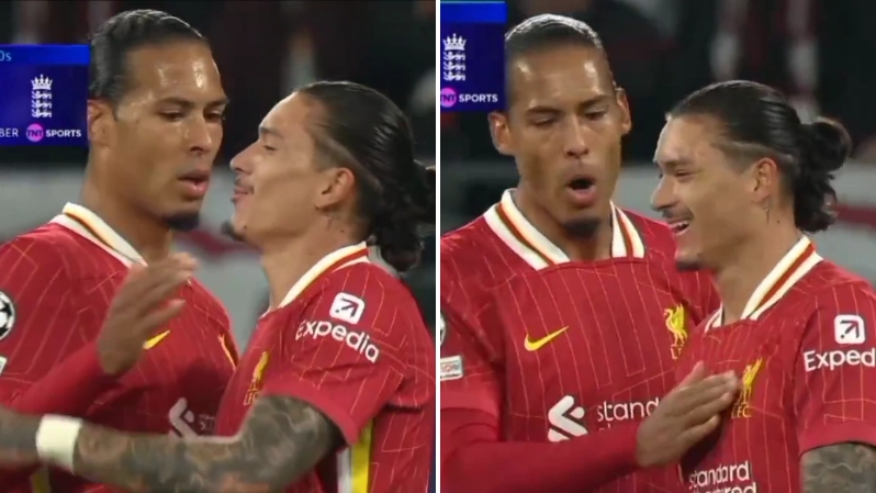 Darwin Nunez's 'humble' message to Virgil van Dijk after scoring winner vs. RB Leipzig has got fans talking