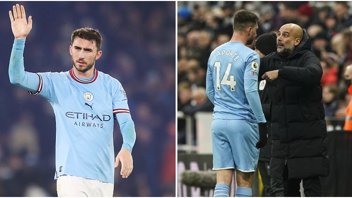 Aymeric Laporte 'could seek Man City exit' this summer as Pep Guardiola eyes replacement