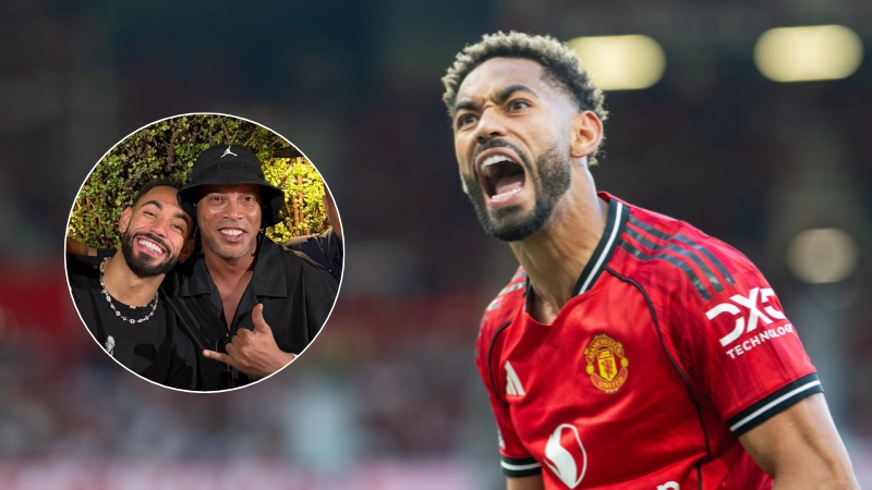 Matheus Cunha details what Ronaldinho told him after signing for Man Utd 