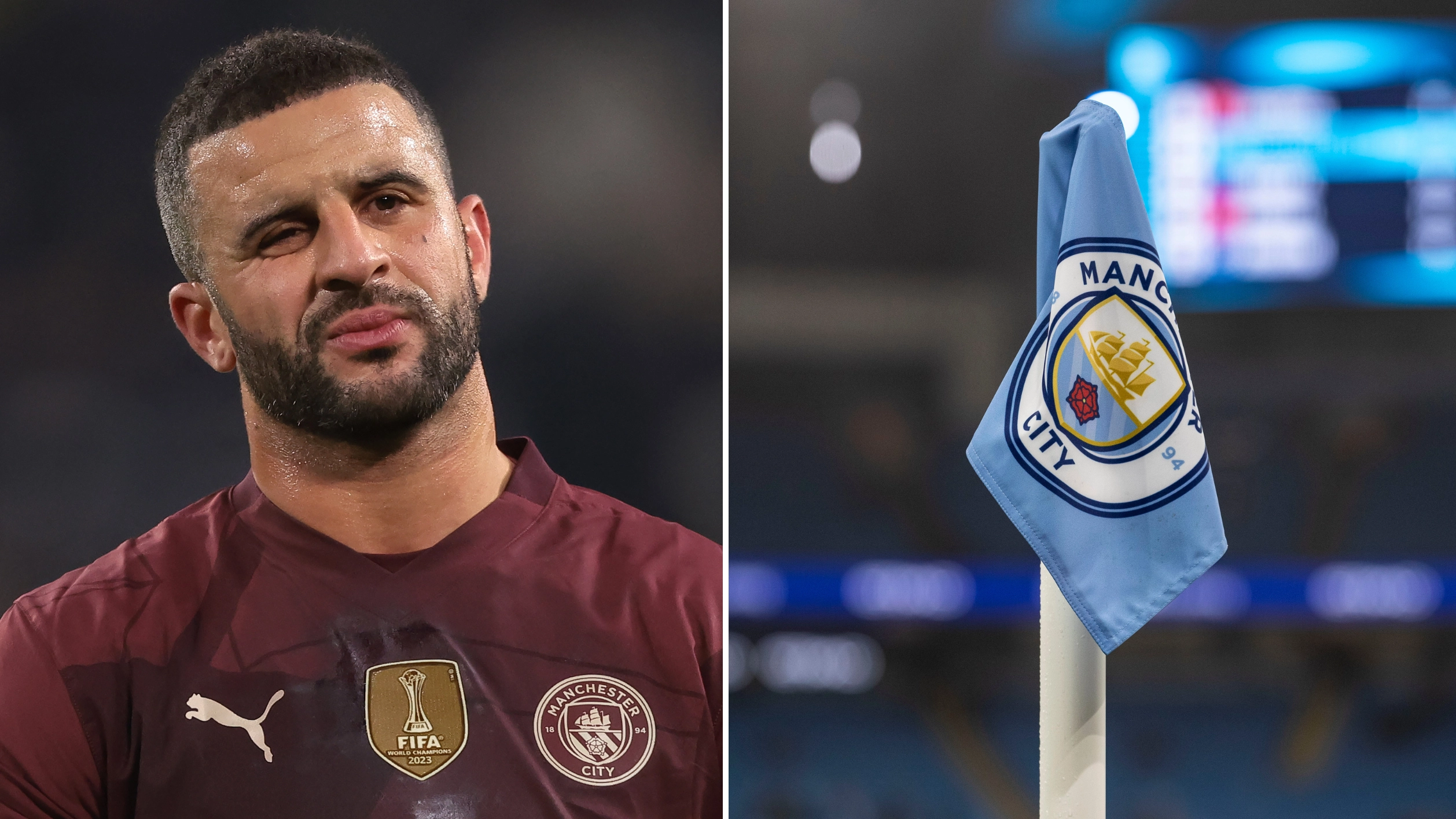 Kyle Walker responds as Man City issue official statement on 'disgusting treatment' of club captain after Juventus defeat