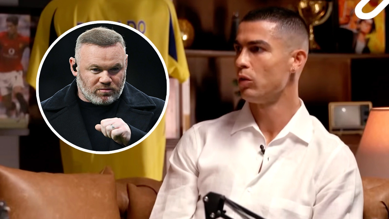 Cristiano Ronaldo Hits Back at Wayne Rooney in Heated Piers Morgan Clip