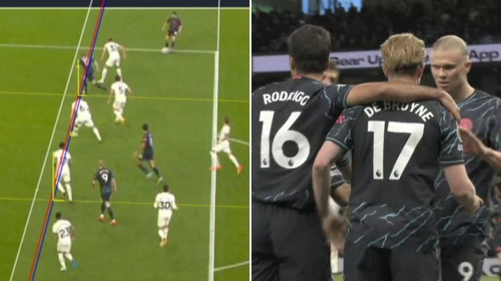 Viral post claims VAR made 'catastrophic mistake' for Man City goal in Spurs win that could cost Arsenal title