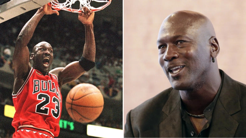 Michael Jordan was left starstruck when he met fellow sportsman for the first time