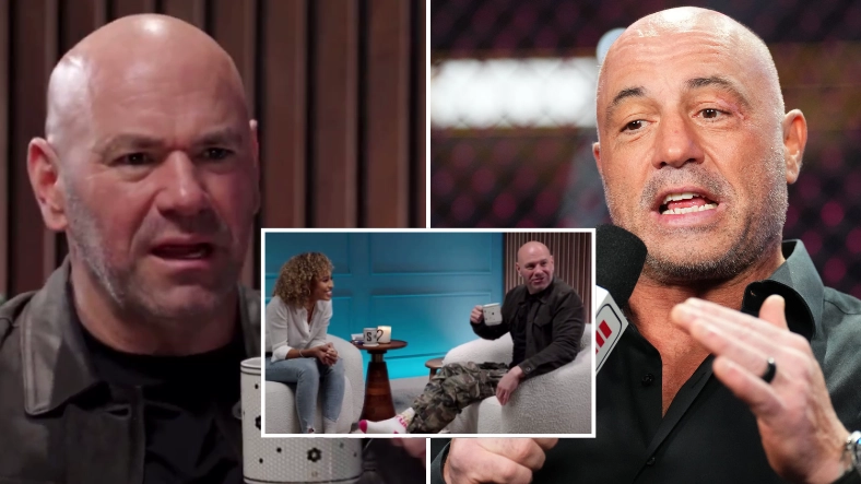 UFC boss Dana White's X-rated reaction after presenter mistakes him for Joe Rogan during interview