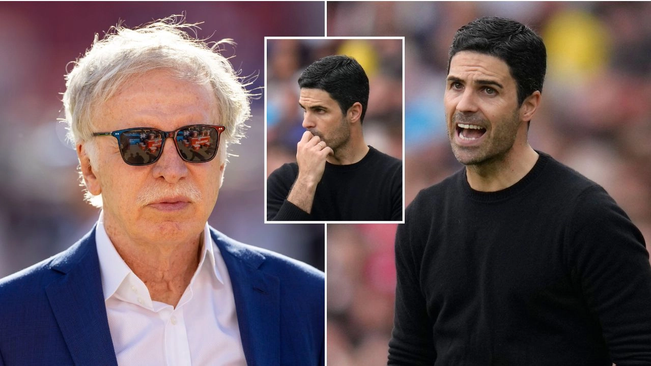 Mikel Arteta sends clear message to Stan Kroenke over Arsenal's transfer stance