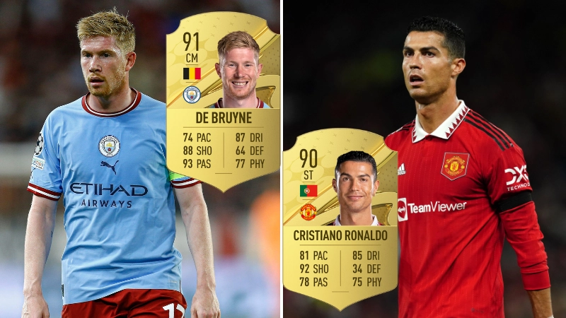 The top 25 Premier League players on FIFA 23 have been revealed