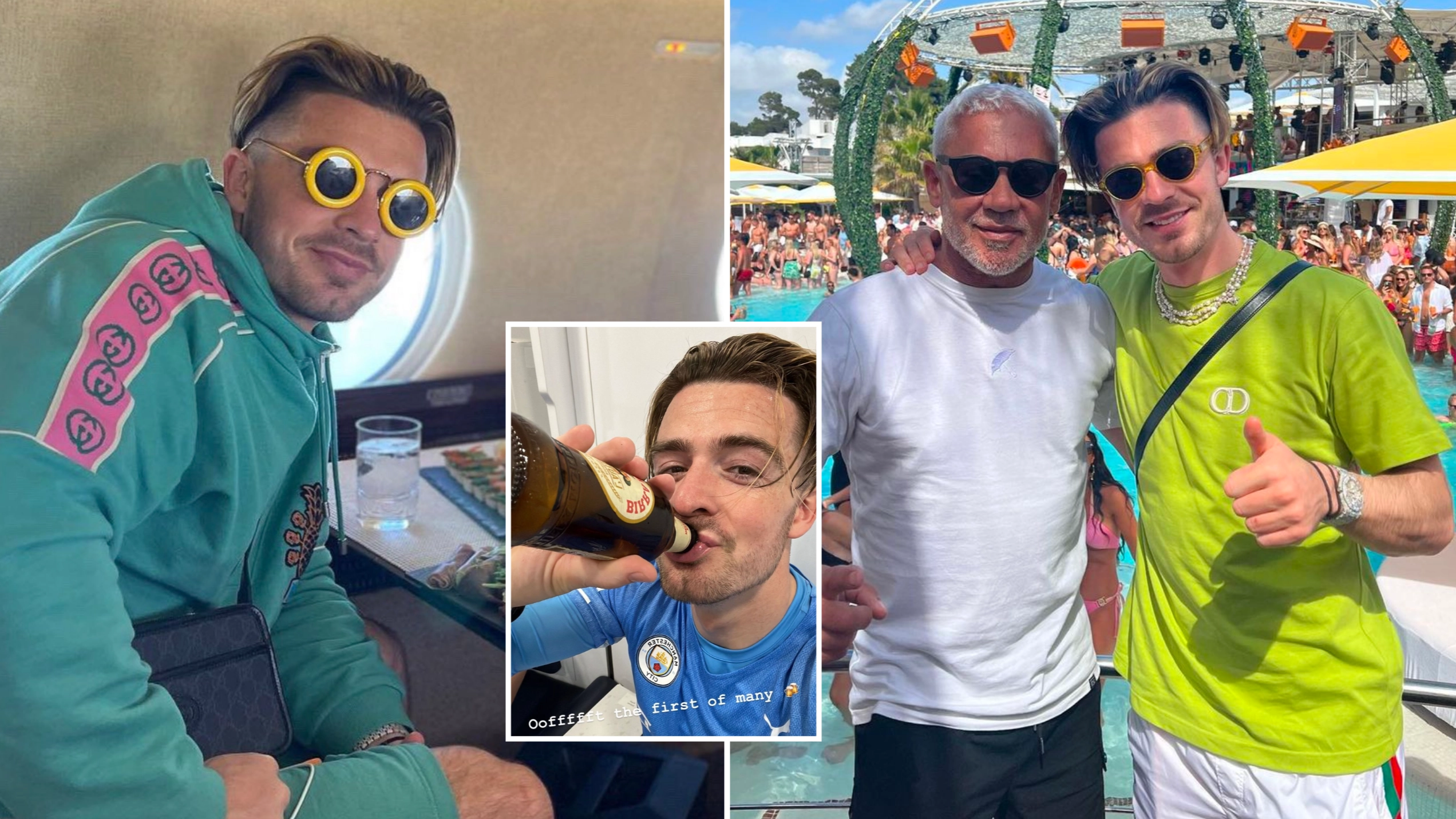 Jack Grealish Flew Straight To Ibiza After Being Absolutely Smashed For 48 Hours