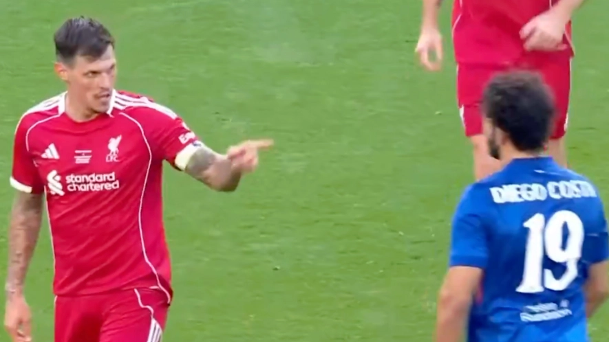 Diego Costa Involved in Ugly Incident During Chelsea vs Liverpool Legends